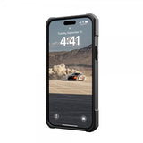 Urban Armor Gear (UAG) iPhone 15 Plus Cover Monarch Kevlar Black