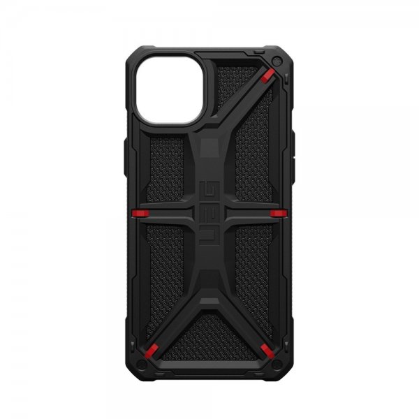 Urban Armor Gear (UAG) iPhone 15 Plus Cover Monarch Kevlar Black