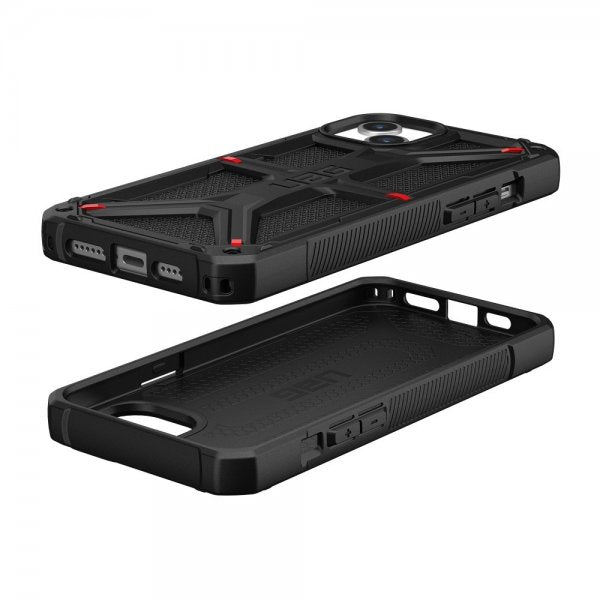 Urban Armor Gear (UAG) iPhone 15 Plus Cover Monarch Kevlar Black