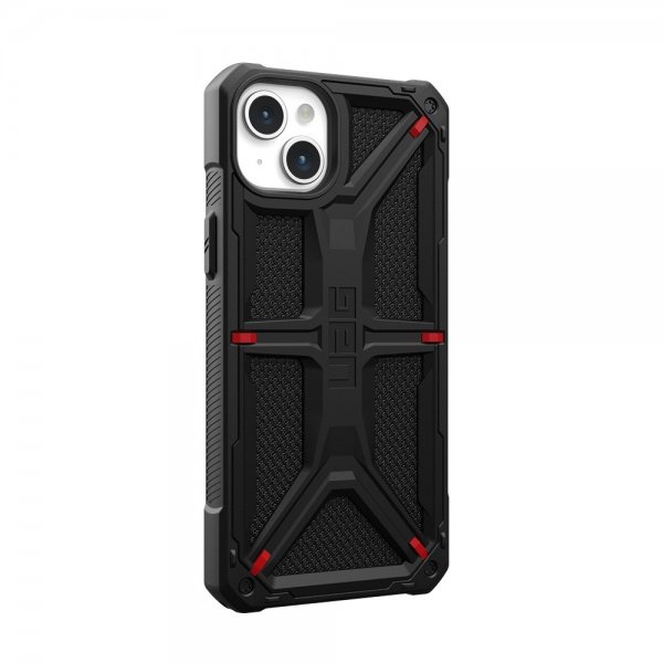 Urban Armor Gear (UAG) iPhone 15 Plus Cover Monarch Kevlar Black