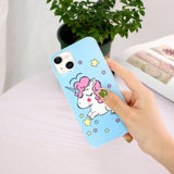 iPhone 15 Plus Cover Motiv Enhjørning