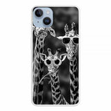 iPhone 15 Plus Cover Motiv Giraffer