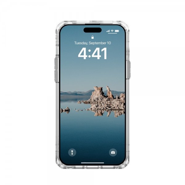 Urban Armor Gear (UAG) iPhone 15 Plus Cover Plyo MagSafe Ice Silver