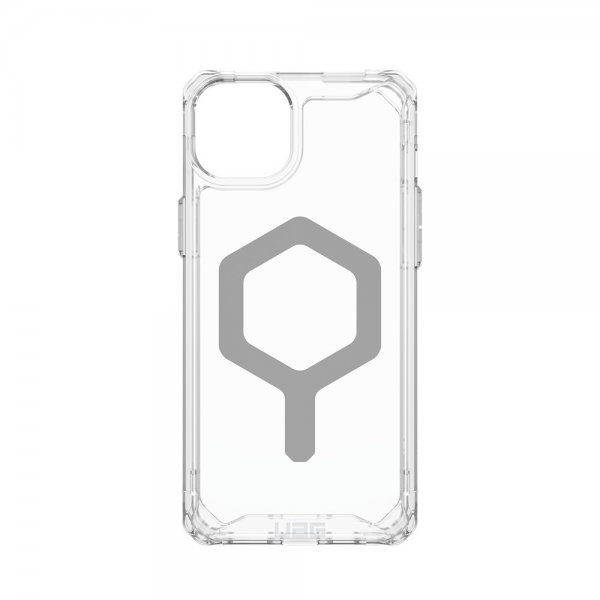 Urban Armor Gear (UAG) iPhone 15 Plus Cover Plyo MagSafe Ice Silver