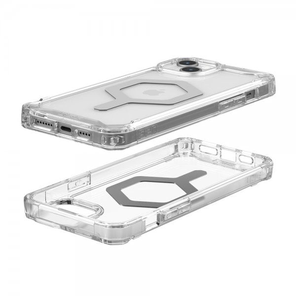 Urban Armor Gear (UAG) iPhone 15 Plus Cover Plyo MagSafe Ice Silver