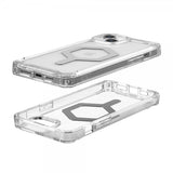 Urban Armor Gear (UAG) iPhone 15 Plus Cover Plyo MagSafe Ice Silver
