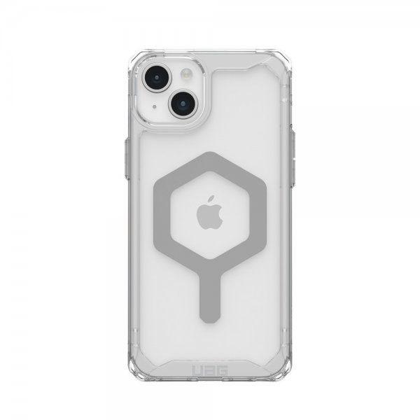 Urban Armor Gear (UAG) iPhone 15 Plus Cover Plyo MagSafe Ice Silver