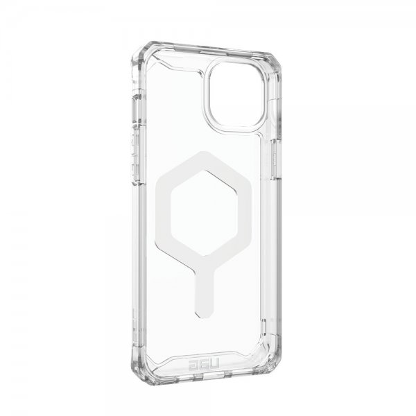 Urban Armor Gear (UAG) iPhone 15 Plus Cover Plyo MagSafe Ice Hvid
