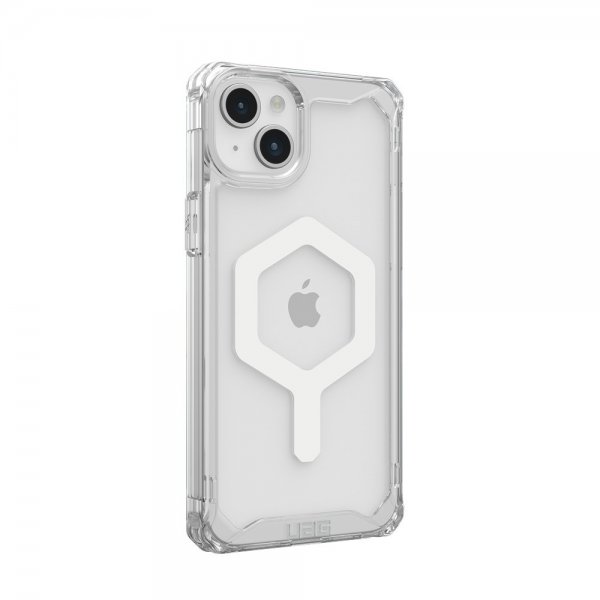Urban Armor Gear (UAG) iPhone 15 Plus Cover Plyo MagSafe Ice Hvid