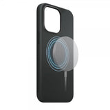 Xqisit iPhone 15 Plus Cover Silikonecover MagSafe Sort