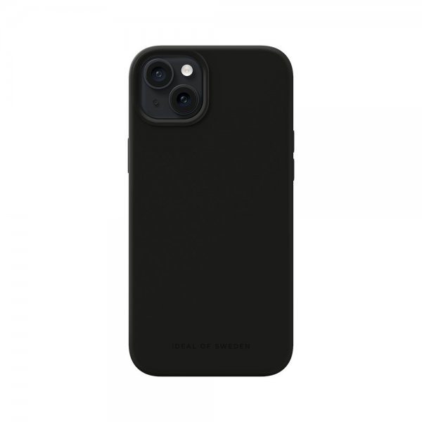 Ideal of Sweden iPhone 15 Plus Cover Silikonecover MagSafe Sort