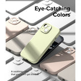 Ringke iPhone 15 Plus Cover Silicone Magnetic Sunny Lime