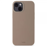 holdit iPhone 15 Plus Cover Silikone Mocha Brown