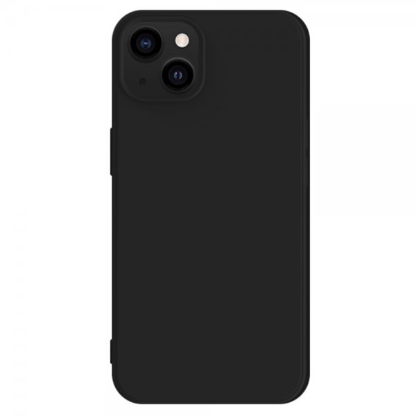X-Level iPhone 15 Plus Cover Silikone tekstur Sort