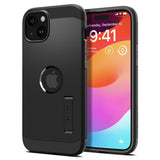 Spigen iPhone 15 Plus Cover Tough Armor MagFit Sort