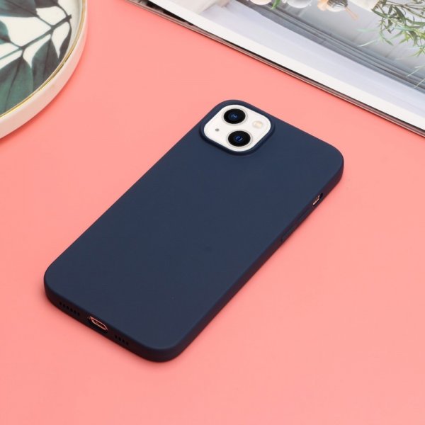 iPhone 15 Plus Cover TPU Mørkeblå
