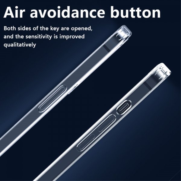 X-Level iPhone 15 Plus Cover Transparent