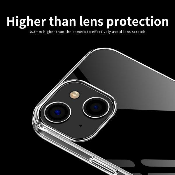 Mofi iPhone 15 Plus Cover Transparent TPU Klar