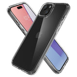 Spigen iPhone 15 Plus Cover Ultra Hybrid Krystalklar