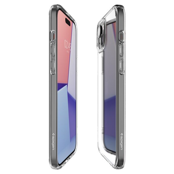 Spigen iPhone 15 Plus Cover Ultra Hybrid Krystalklar