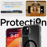 Spigen iPhone 15 Plus Cover Ultra Hybrid MagFit Sort