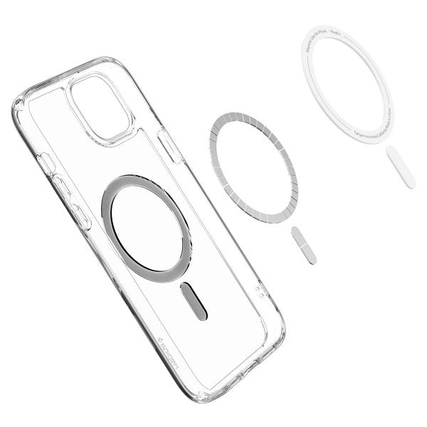 Spigen iPhone 15 Plus Cover Ultra Hybrid MagFit Sort