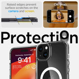 Spigen iPhone 15 Plus Cover Ultra Hybrid MagFit Hvid