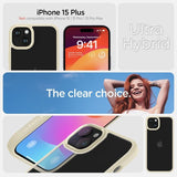 Spigen iPhone 15 Plus Cover Ultra Hybrid Mute Beige