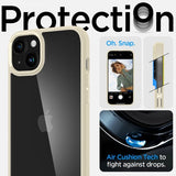 Spigen iPhone 15 Plus Cover Ultra Hybrid Mute Beige