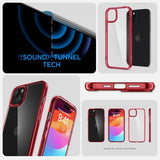 Spigen iPhone 15 Plus Cover Ultra Hybrid Red Crystal