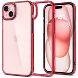 Spigen iPhone 15 Plus Cover Ultra Hybrid Red Crystal
