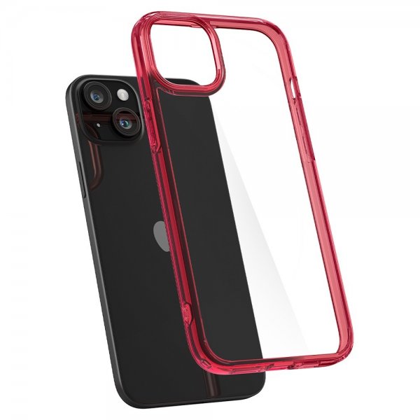 Spigen iPhone 15 Plus Cover Ultra Hybrid Red Crystal