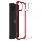 Spigen iPhone 15 Plus Cover Ultra Hybrid Red Crystal