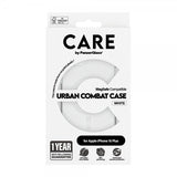 CARE by PanzerGlass iPhone 15 Plus Cover Urban Combat MagSafe Hvid