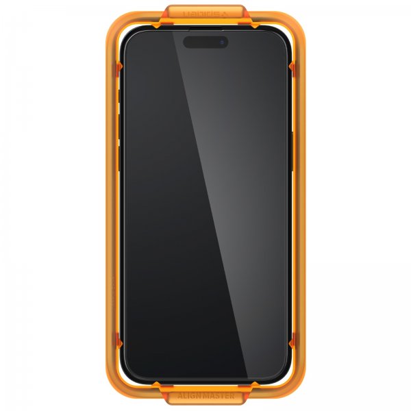 Spigen iPhone 15 Plus Skærmbeskyttelse GLAS.tR ALIGNmaster 2-pak