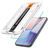 Spigen iPhone 15 Plus/iPhone 16 Plus Skærmbeskytter GLAS.tR EZ Fit 2-pak