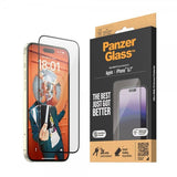 PanzerGlass iPhone 15 Plus Skærmbeskytter Ultra-Wide Fit EasyAligner
