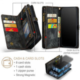 CaseMe iPhone 15 Pro Cover 008 Series Aftageligt Cover Sort