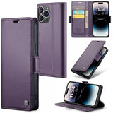 CaseMe iPhone 15 Pro Cover 023 Series Lilla