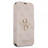 Guess iPhone 15 Pro Cover 4G Logo Rose