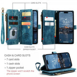 CaseMe iPhone 15 Pro Cover C30 Series Petrol