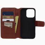 Nordic Covers iPhone 15 Pro Cover Essential Læder Maple Brown