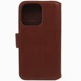 Nordic Covers iPhone 15 Pro Cover Essential Læder Maple Brown