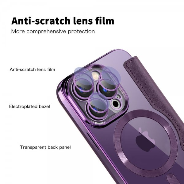 iPhone 15 Pro Cover MagSafe Blå