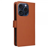 Betopnice iPhone 15 Pro Cover med Aftageligt Cover 005 Brun
