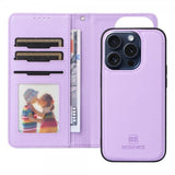 Betopnice iPhone 15 Pro Cover med Aftageligt Skal 005 Lilla