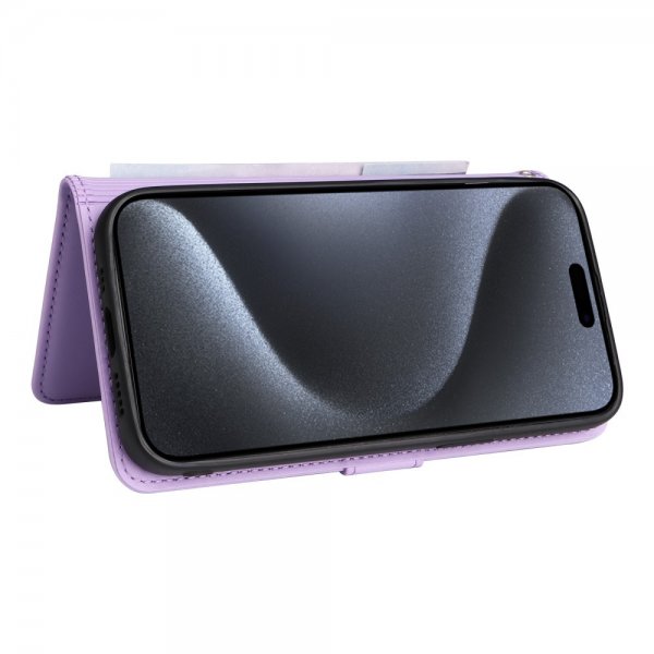 Betopnice iPhone 15 Pro Cover med Aftageligt Skal 005 Lilla