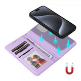 Betopnice iPhone 15 Pro Cover med Aftageligt Skal 005 Lilla