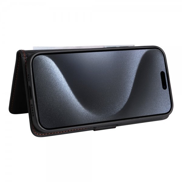 Betopnice iPhone 15 Pro Cover med Aftageligt Skal 005 Sort