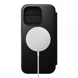 Nomad iPhone 15 Pro Cover Modern Leather Folio Sort